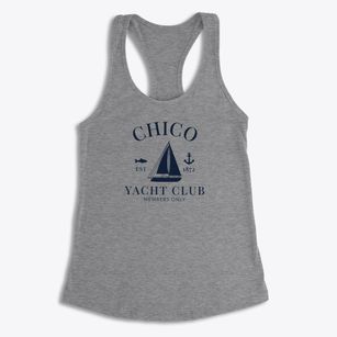 Chico California Yacht Club Women's Racerback Tank