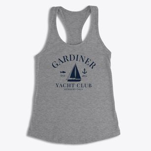 Gardiner Oregon Yacht Club Women's Racerback Tank