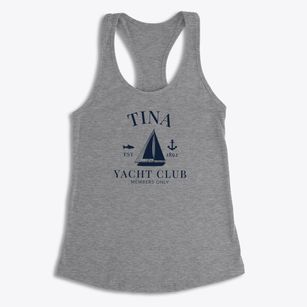 Tina Missouri Yacht Club Women's Racerback Tank