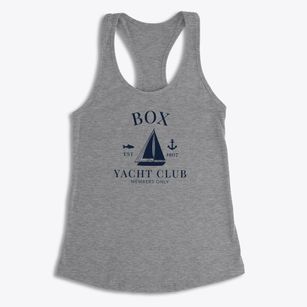 Box Oklahoma Yacht Club Women's Racerback Tank
