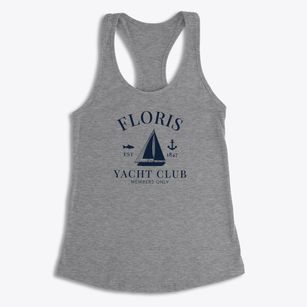 Floris Iowa Yacht Club Women's Racerback Tank