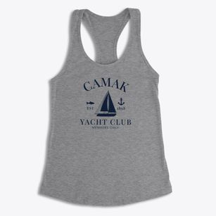 Camak Georgia Yacht Club Women's Racerback Tank