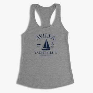 Avilla Missouri Yacht Club Women's Racerback Tank