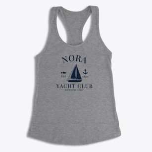 Nora Illinois Yacht Club Women's Racerback Tank