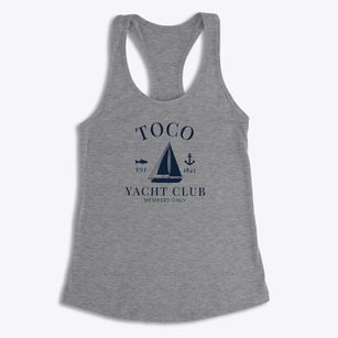 Toco Texas Yacht Club Women's Racerback Tank