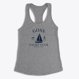 Goss Missouri Yacht Club Women's Racerback Tank