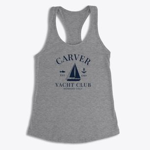 Carver Massachusetts Yacht Club Women's Racerback Tank