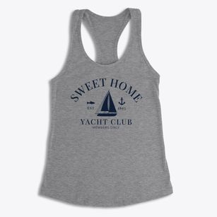 Sweet Home Oregon Yacht Club Women's Racerback Tank