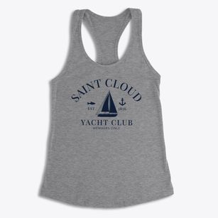 St. Cloud Minnesota Yacht Club Women's Racerback Tank