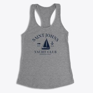 St. Johns Michigan Yacht Club Women's Racerback Tank