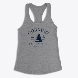 Corning California Yacht Club Women's Racerback Tank