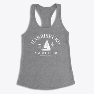 Harrisburg Pennsylvania Yacht Club Women's Racerback Tank