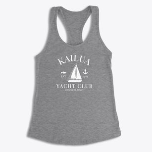 Kailua Hawaii Yacht Club Women's Racerback Tank