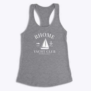 Rhome Texas Yacht Club Women's Racerback Tank