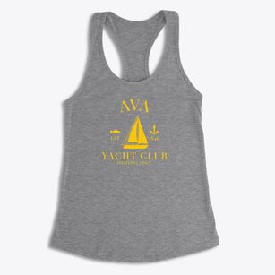 Ava New York Yacht Club Women's Racerback Tank