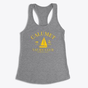 Calumet Minnesota Yacht Club Women's Racerback Tank