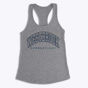 Westbrook Connecticut Inline Women's Racerback Tank