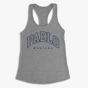 Pablo Montana Inline Women's Racerback Tank