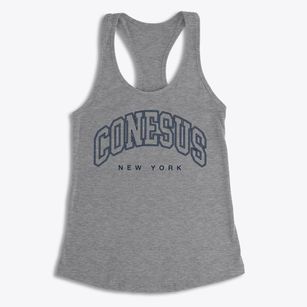 Conesus New York Inline Women's Racerback Tank