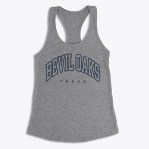 Bevil Oaks Texas Inline Women's Racerback Tank