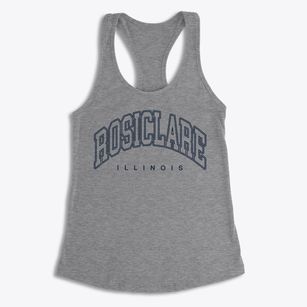 Rosiclare Illinois Inline Women's Racerback Tank