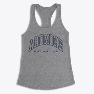 Ardmore Oklahoma Inline Women's Racerback Tank