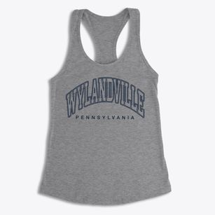 Wylandville Pennsylvania Inline Women's Racerback Tank