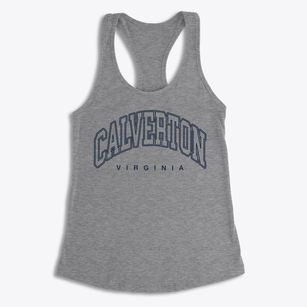Calverton Virginia Inline Women's Racerback Tank