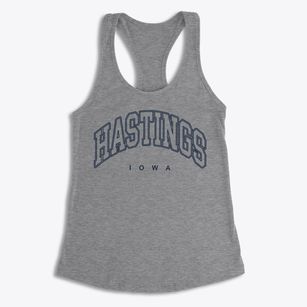 Hastings Iowa Inline Women's Racerback Tank