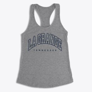 La Grange Tennessee Inline Women's Racerback Tank