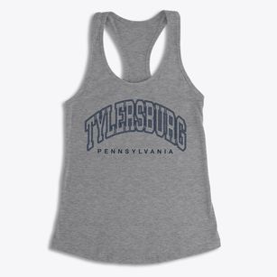 Tylersburg Pennsylvania Inline Women's Racerback Tank
