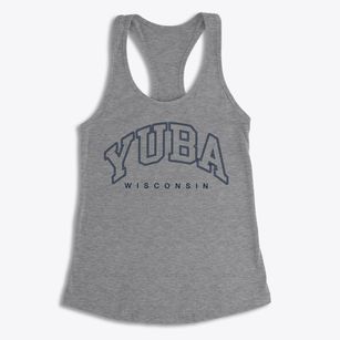 Yuba Wisconsin Inline Women's Racerback Tank