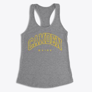 Camden Maine Inline Women's Racerback Tank