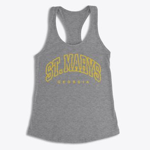 St. Marys Georgia Inline Women's Racerback Tank