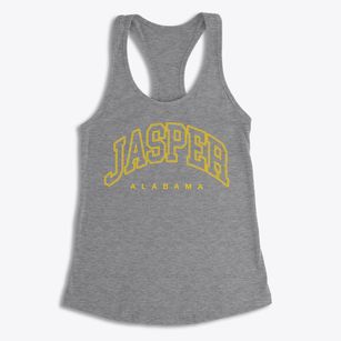 Jasper Alabama Inline Women's Racerback Tank