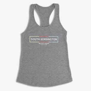 South Kensington Maryland Artbox Women's Racerback Tank