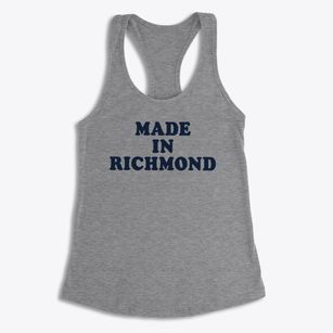 Richmond Massachusetts Classic 70s Women's Racerback Tank