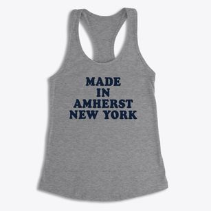 Amherst New York Classic 70s Women's Racerback Tank