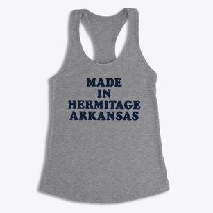 Hermitage Arkansas Classic 70s Women's Racerback Tank