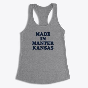 Manter Kansas Classic 70s Women's Racerback Tank