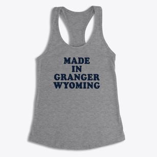 Granger Wyoming Classic 70s Women's Racerback Tank