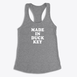 Duck Key Florida Classic 70s Women's Racerback Tank