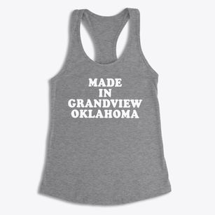 Grandview Oklahoma Classic 70s Women's Racerback Tank