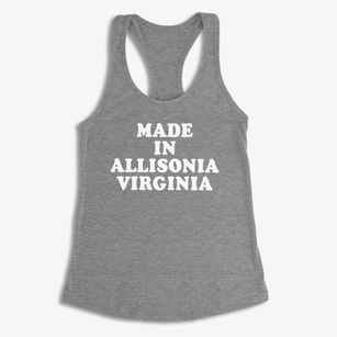 Allisonia Virginia Classic 70s Women's Racerback Tank