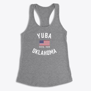 Yuba Oklahoma Patriot Women's Racerback Tank