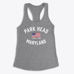 Park Head Maryland Patriot Women's Racerback Tank
