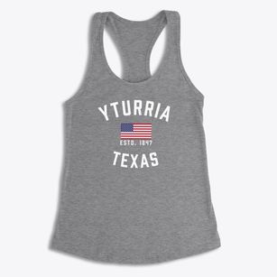 Yturria Texas Patriot Women's Racerback Tank