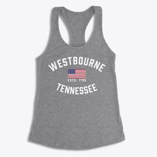 Westbourne Tennessee Patriot Women's Racerback Tank