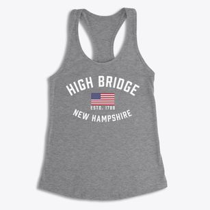 High Bridge New Hampshire Patriot Women's Racerback Tank