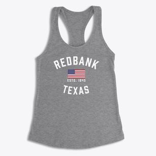 Redbank Texas Patriot Women's Racerback Tank